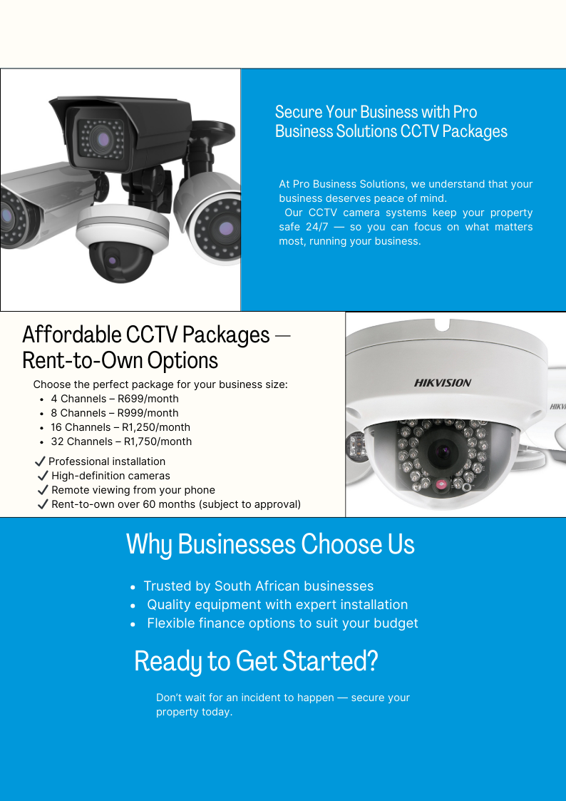 CCTV Email Newsletter Campaign