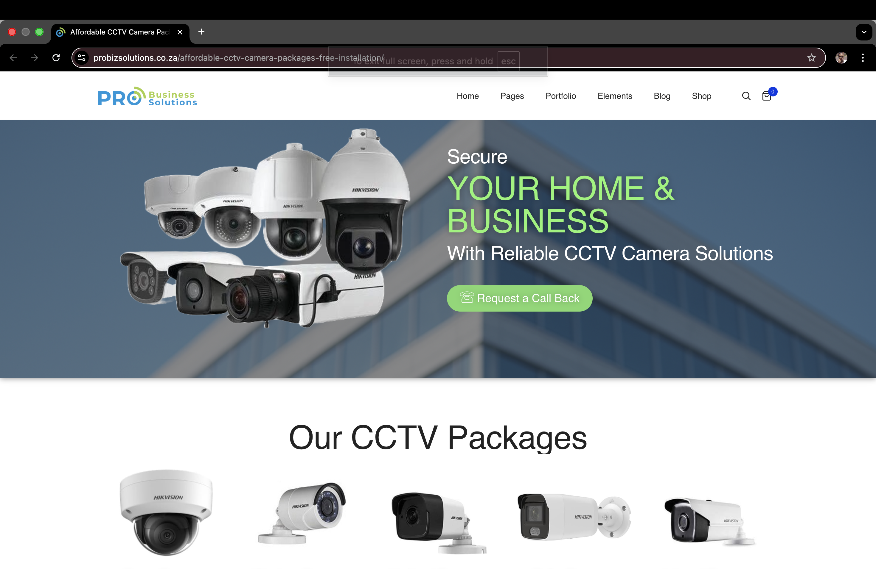 WordPress Landing Page